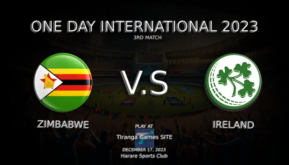 Ireland vs Zimbabwe