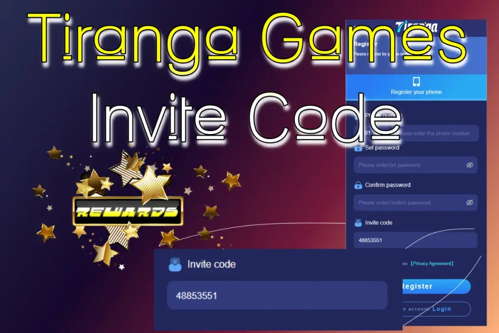 Tiranga Games Invite Code