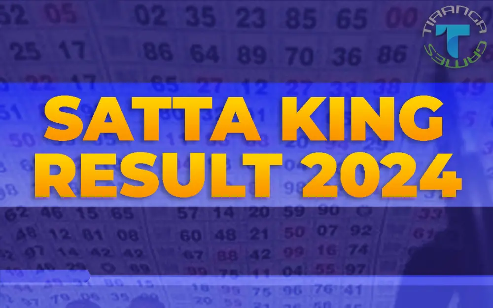 Image showing Gali Result 2024 with highlighted text and background of lottery numbers. Tiranga Games logo included.