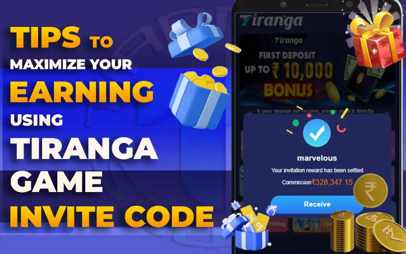 tiranga games invite code