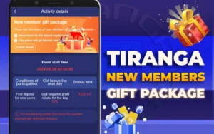 tiranga games new members gift