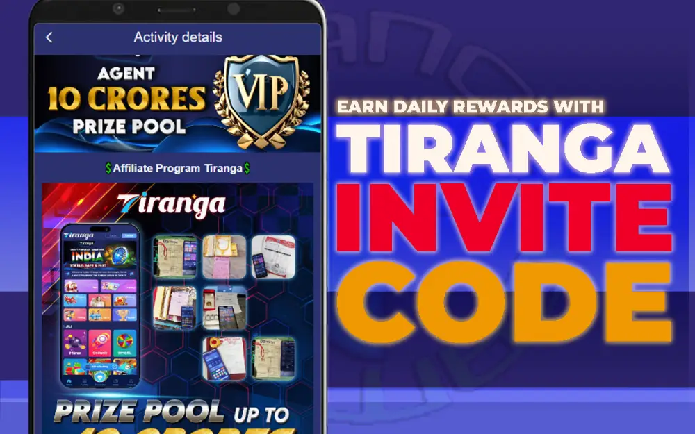 tiranga invite code