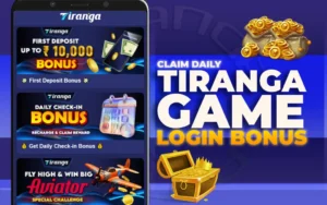 tiranga game login bonus