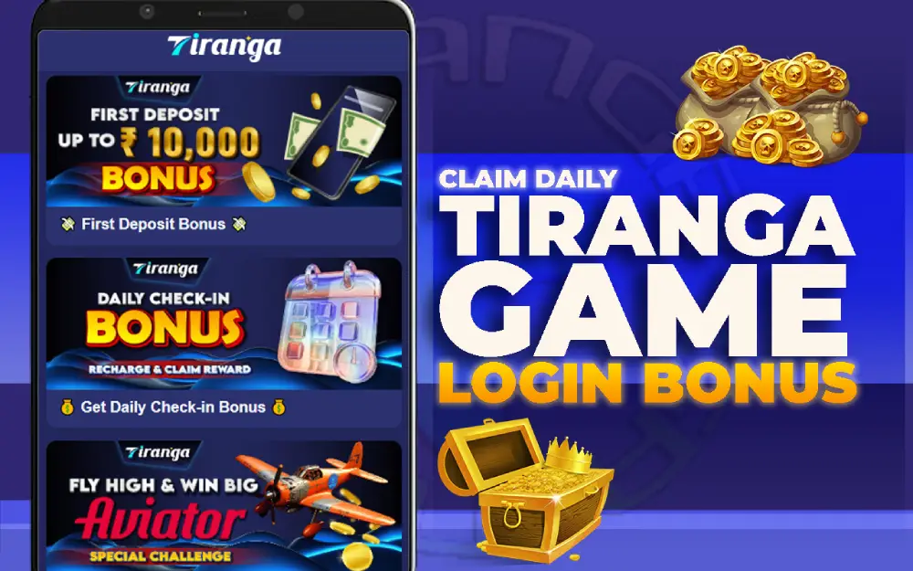 tiranga game login bonus