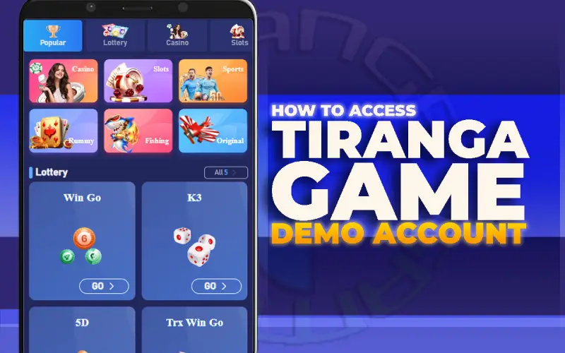 tiranga demo account