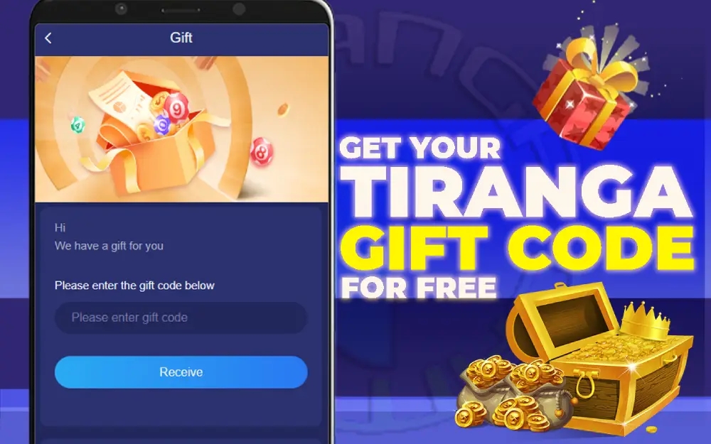 tiranga gift code